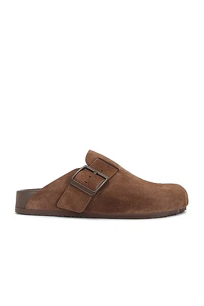 Balenciaga Sandals In Cold Brown