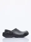 Balenciaga Sunday Molded Rubber Mules In Black