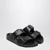 Balenciaga Smooth Leather Sunday Slides For A Chic