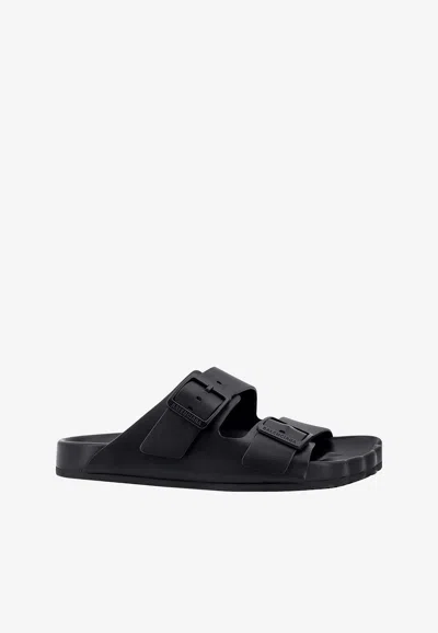 BALENCIAGA SUNDAY SUEDE SANDALS