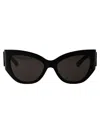 Balenciaga Recycled Acetate Sunglasses In Black