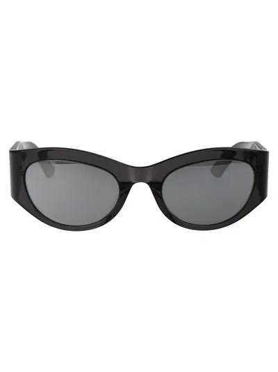 Balenciaga Sunglasses In 003 Grey Grey Silver