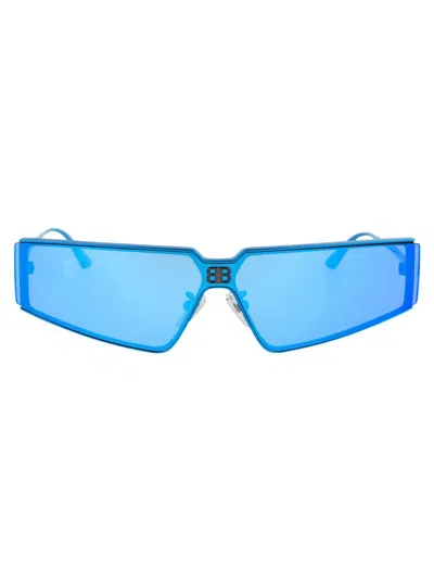Balenciaga Sunglasses In 003 Light Blue Light Blue Blue