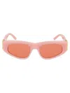 Balenciaga Bb0095s Rectangle-frame Sunglasses