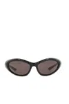 Balenciaga Sunglasses With Straight And Curved Arms