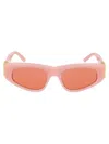 Balenciaga Bb0095s Rectangle-frame Sunglasses