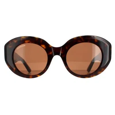 Pre-owned Balenciaga Sunglasses Bb0235s 002 Havana Brown