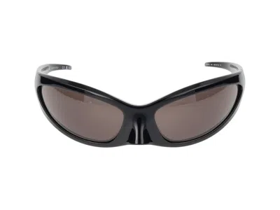 Balenciaga Celine Triomphe Leather Card Holder In Black