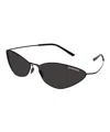 Balenciaga Bb 0350 Sunglasses In Crl