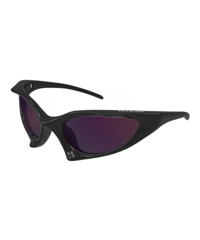 Balenciaga Sunglasses Bb0352s-005 In Black