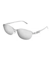 Balenciaga Bb0357sa-002silver-silver-silver In Crl