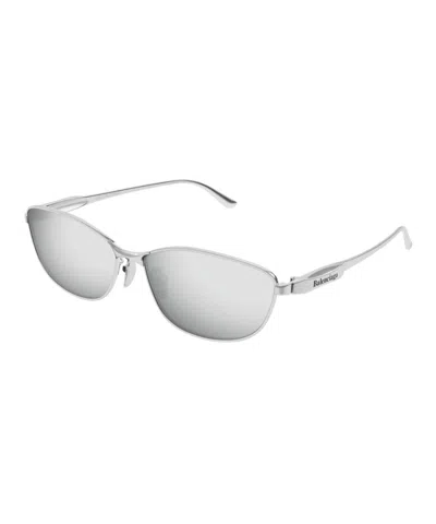 Balenciaga Bb0357sa002-silver-silver-silver In White