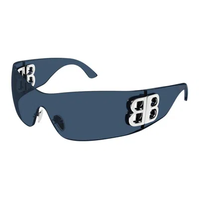 Balenciaga Sunglasses  Bb0359s 002 Blue Blue Blue 99/1/115