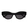 Balenciaga Gv Day Cat-eye Sunglasses In Black
