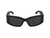 Balenciaga Injected Bb0321s Sunglasses In Black
