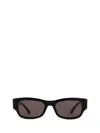 Balenciaga Tuesday Rectangle-frame Sunglasses In Black