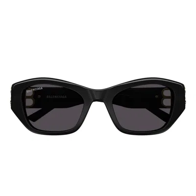 Balenciaga Bb0311sk 001 Sunglasses Sunglasses In 001 Black Black Grey