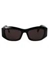 Balenciaga Bb0397sa Sunglasses In Black-black-grey