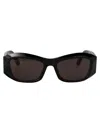 Balenciaga Bb0397sa Sunglasses In Black-black-grey