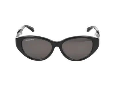 Balenciaga Sunglasses In Black Black Grey