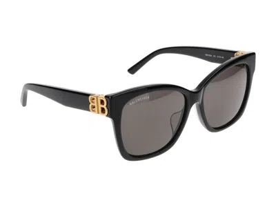 Balenciaga Sunglasses In Black Gold Grey