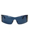 Balenciaga Maske Sunglasses Bb0359 S 002 In Blue
