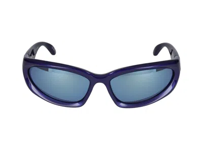 Balenciaga Sunglasses In Blue Blue Blue Blue