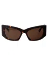 Balenciaga Bb0327s Sunglasses In Brown