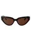 Balenciaga 52mm Cat Eye Sunglasses In Brown