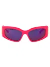 Balenciaga Bb0324sk Sunglasses In Fuchsia-fuchsia-pink