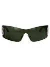 Balenciaga Mask Sunglasses Bb0359 S 006 In Green