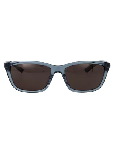 Balenciaga Sunglasses In Green-green-grey