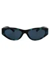 Balenciaga Sunglasses Bb0367s-003 In Havana-havana-blue