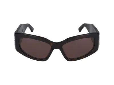 Balenciaga Sunglasses In Havana Havana Brown