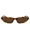 Balenciaga Bb0404sk Sunglasses In Havana-havana-brown