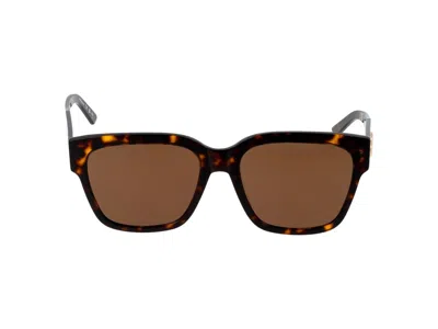 Balenciaga Sunglasses In Havana Havana Brown