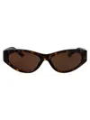 Balenciaga Bb0367s Sunglasses In Havana-havana-brown