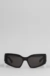 BALENCIAGA SUNGLASSES IN BLACK ACETATE