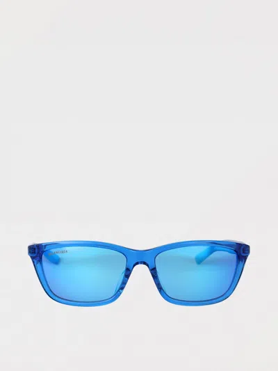 Balenciaga Sunglasses Men  In Blue