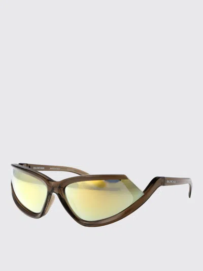 Balenciaga Sunglasses Men  In Brown