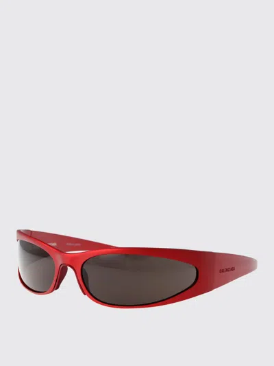 Balenciaga Sunglasses Men  In Red