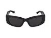 Balenciaga Injected Bb0321s Sunglasses In Black