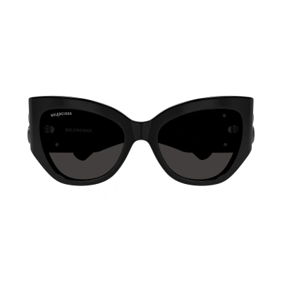 Balenciaga Sunglasses In Nero/grigio