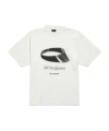 Balenciaga Sunglasses Pattern T-shirt In White