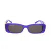 Balenciaga Violet Acetate Sunglasses In Purple