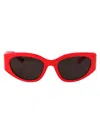 Balenciaga Bb0324sk Sunglasses In Red-red-grey