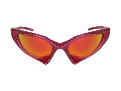 Balenciaga Sunglasses In Red Red Red