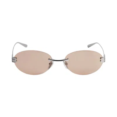 Pre-owned Balenciaga Sunglasses 'ruthenium/brown' | Women's Size Onesize