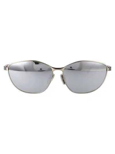 Balenciaga Sunglasses In Silver-silver-silver