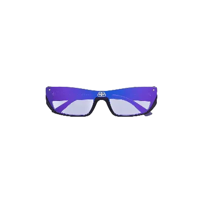 Pre-owned Balenciaga Sunglasses 'violet' In Purple